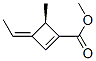 1-Cyclobutene-1-carboxylicacid,3-ethylidene-4-methyl-,methylester,[R-(Z)]- 结构式