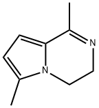 1,6-二甲基-3,4-二氢吡咯并[1,2-A]吡嗪 结构式