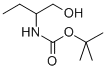 N-BOC-DL-2-氨基-1-丁醇 结构式