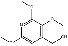 (2,3,6-三甲氧基吡啶-4-基)甲醇 结构式