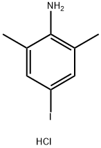 2,6-二甲基-4-碘苯胺 结构式