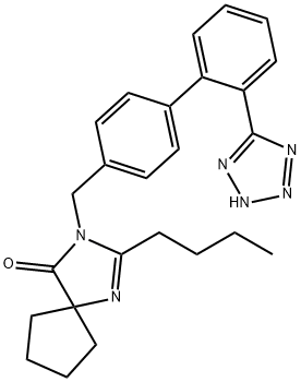 依贝沙坦 结构式