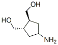 1,2-Cyclopentanedimethanol,4-amino-,(1alpha,2beta,4alpha)-(9CI) 结构式