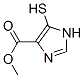 1H-Imidazole-4-carboxylicacid,5-mercapto-,methylester(9CI) 结构式