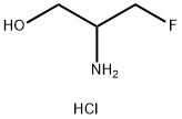 2-Amino-3-fluoropropan-1-ol hydrochloride 结构式