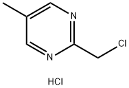 2-氯甲基-5-甲基嘧啶盐酸盐 结构式