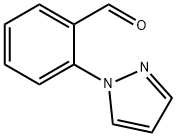 2-吡唑-1-基苯甲醛 结构式