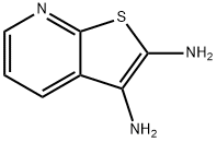 噻吩并[2,3-B]吡啶-2,3-二胺 结构式