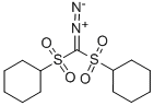 双(环己磺酰基)重氮甲烷 结构式