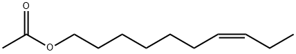 (7Z)-7-癸烯-1-醇乙酸酯 结构式