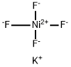 DIPOTASSIUM TETRAFLUORONICKELATE(2-) 结构式