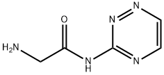 Acetamide,  2-amino-N-1,2,4-triazin-3-yl- 结构式
