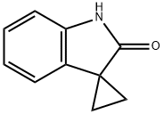 SPIRO[CYCLOPROPANE-1,3'-INDOLIN]-2'-ONE 结构式