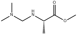 L-Alanine,N-[(dimethylamino)methyl]-,methylester(9CI) 结构式