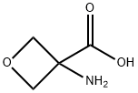 3-氨基氧杂环丁烷-3-甲酸 结构式