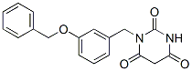 5-benzyloxybenzylbarbituric acid 结构式