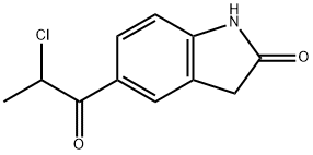 5-(2-chloropropionyl) -2(1H,3H)-indolone 结构式