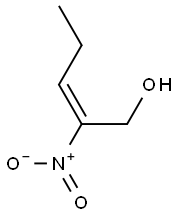 (E)-2-Nitro-2-penten-1-ol 结构式