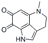 Pyrrolo[4,3,2-de]quinoline-7,8-dione, 1,3,4,5-tetrahydro-5-methyl- (9CI) 结构式