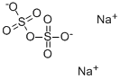 焦硫酸钠 结构式