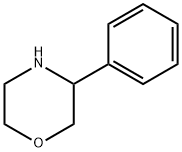 3-苯基吗啉 结构式