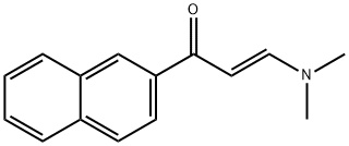 丙烯酮,3-二甲基氨基-1-(2-萘基)- 结构式