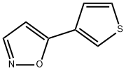Isoxazole, 5-(3-thienyl)- (9CI) 结构式
