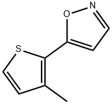 Isoxazole, 5-(3-methyl-2-thienyl)- (9CI) 结构式