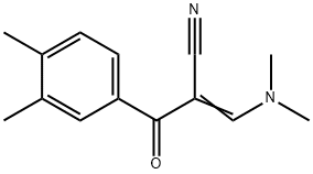 3-(Dimethylamino)-2-(3,4-dimethylbenzoyl)acrylonitrile