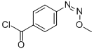 Benzoyl chloride, 4-(methoxyazo)- (9CI) 结构式