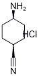 顺-4-氰基环己胺 盐酸盐 结构式