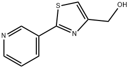 (2-吡啶-3-基-1,3-噻唑-4-基)甲醇 结构式