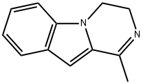 Pyrazino[1,2-a]indole, 3,4-dihydro-1-methyl- (9CI) 结构式