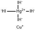 四碘汞酸(II)铜(I) 结构式