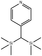 4-双(三甲基硅基)甲基吡啶 结构式