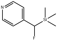 Pyridine, 4-[fluoro(trimethylsilyl)methyl]- (9CI) 结构式