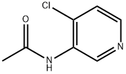 N-(4-CHLORO-3-PYRIDINYL)ACETAMIDE 结构式