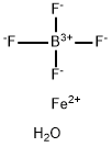 四氟硼酸铁六水合物 结构式
