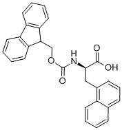 Fmoc-D-3-(1-萘基)丙氨酸 结构式