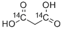 MALONIC ACID, [1,3-14C] 结构式