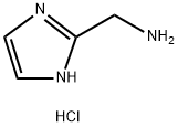 2-氨基甲基咪唑盐酸盐 结构式