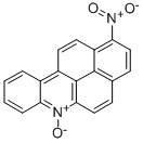 1-nitro-6-azabenzo(a)pyrene N-oxide 结构式