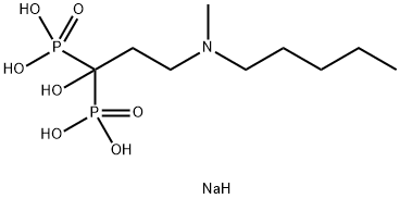 伊班膦酸钠 结构式