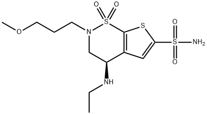 布林佐胺 结构式