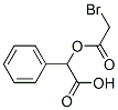 2-(bromoethanoyloxy)-2-phenylethanoic acid 结构式