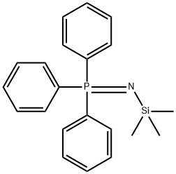 1,1,1-三甲基-N-(三苯基正膦亚基)硅烷胺 结构式
