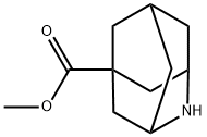 2-Aza-tricyclo[3.3.1.13,7]decane-5-carboxylic acid Methyl ester hydrochloride 结构式