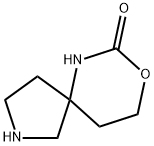 7-Oxo-8-oxa-2,6-diaza-spiro[4.5]decane 结构式