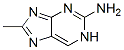 1H-Purin-2-amine, 8-methyl- (9CI) 结构式