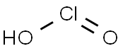 Chlorous acid 结构式